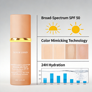 Base de Maquillaje 4 en 1 Biónica que Cambia de Color, Ligera, Correctora, Hidratante, Nutritiva, Anti-Adherente, con Logotipo Personalizado - Product Image 5