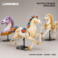 Linterna LED Impermeable para Exteriores con Diseño de Caballo del Zodiaco Chino, Personalizada por la Fábrica de Zigong, para el Festival de Primavera
