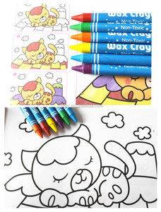 Avec <span class=keywords><strong>Logo</strong></span> Personnalisé Pack 16 Color10 * 100 mm Crayons Pour Enfants couleur <span class=keywords><strong>crayon</strong></span> Peinture Boîte De Papier Emballage - Product Image 6