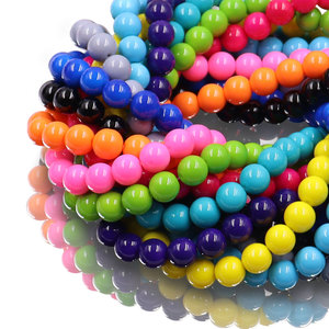 <span class=keywords><strong>Perles</strong></span> <span class=keywords><strong>de</strong></span> verre en vrac 10 mm, couleurs mélangées, brillantes, taille uniforme, <span class=keywords><strong>perles</strong></span> lâches pour loisirs créatifs, décoration intérieure, accessoires <span class=keywords><strong>de</strong></span> bracelet - Product Image 3
