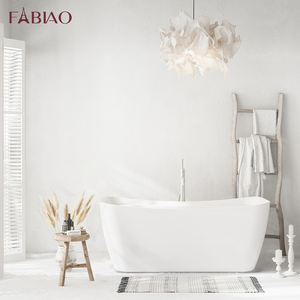FABIAO CUPC APPROUVÉ Moderne Luxe Trempage Profond <span class=keywords><strong>Salle</strong></span> <span class=keywords><strong>De</strong></span> Bains Douche Autonome <span class=keywords><strong>Baignoire</strong></span> En Acrylique Autoportante - Product Image 3