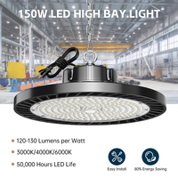 Éclairage Industriel LED UFO 300W 200W 100W pour Grandes Dépendances, Éclairage Commercial 100-277V pour Entrepôt, Stade, Garage, Atelier