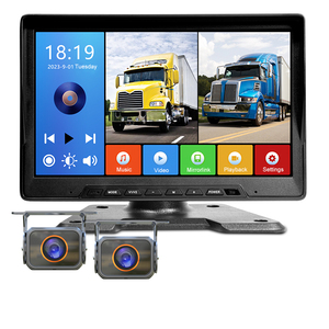 ฟังก์ชั่นเชื่อมต่อกระจกมองหลัง Reverse Aid Mirror Link เครื่องเล่นมัลติมีเดียขนาด 10.1 นิ้ว พร้อมจอบันทึกภาพ 4CH กล้อง AHD 1080P 4 ตัว รุ่น YB-MP5-S08-1 - Product Image 2