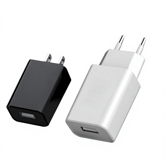 Cross-border 5V 2A EU-standard Charger 2A US-standard Mobile Phone USB Charging Head with QC2.0 IC-based Power Supply Solution