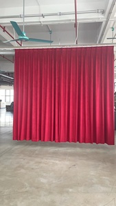 Polyester nhung vải chống cháy cho sân khấu sân khấu trang trí rèm cửa sổ Rèm cửa - Product Image 6