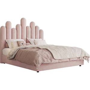 La Stanza Moderna e Bellissima per Ragazze Presenta Canali a Forma di Dita, Tessuto in Velluto Rosa Morbido e Cuscini Delicati - Product Image 6