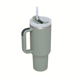 AGH New Arrival <b>40oz</b> Adventure Quench 18/8 Vacuum Travel Powder Coated <b>Tumbler</b> <b>With</b> <b>Handle</b> and Straw Customize Logo - Product Image 5