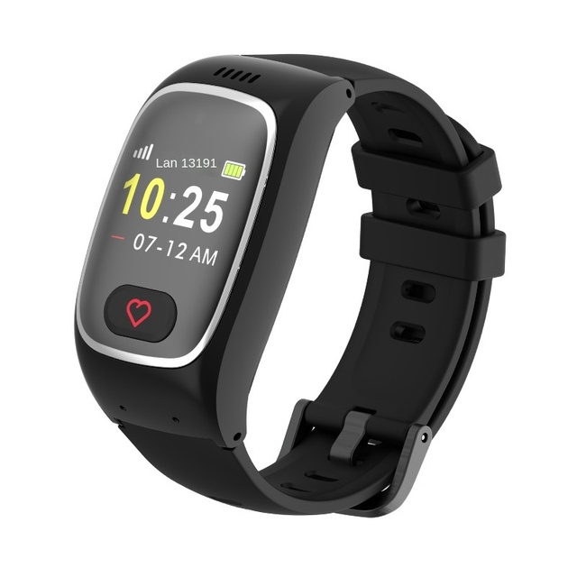 4G Elderly Smart Watch SOS Call Fall Detection GPS Positioning Blood Pressure Heart Rate Band