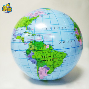 Eco-Friendly PVC Inflatable Earth <strong>Globe</strong> Educational Style Beach <strong>Ball</strong> - Product Image 3