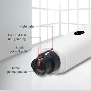 USB Rechargeable Eco-Friendly Electric Pet Nail Grinder LED <b>Light</b> Automatic Nail Cutter <b>Dogs</b> Grooming Pet Nail Clippers - Product Image 2
