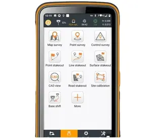 Potente software de campo RTK CHC Landstar8 Android OS Programa de aplicación de recopilación de datos para trabajo de topografía RTK GNSS