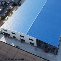 Edificio Prefabricado de Estructura de Acero de Producción Industrial, Talleres y Plantas Prefabricadas Comerciales, Estructura Metálica para Almacenes