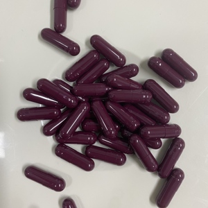 Cápsulas Vazias de Gelatina Dura Halal Bovina JPcaps, Cor Escarlate, Tamanhos 0 e 00 - Product Image 1