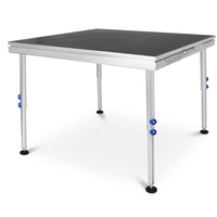 Structure de scène modulaire en alliage d'aluminium robuste à installation rapide, conception emboîtable avec structure mobile flexible pour concerts