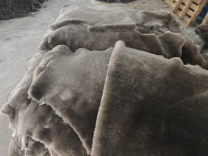 Forros de piel de oveja australiana para calzado de seguridad, color <span class=keywords><strong>nutria</strong></span> personalizado, piel de oveja lisa - Product Image 3