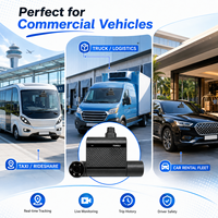 3CH Full HD voertuig dashcam met ingebouwde 4G GPS WiFi Bluetooth voor real-time vloottracking en videobewaking