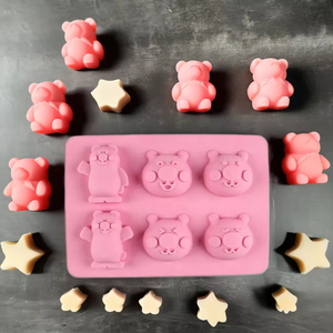 Molde de Silicona con Forma de Oso para Hielo, Grado Alimenticio, para Niños, para Dulces y Chocolate - Product Image 6