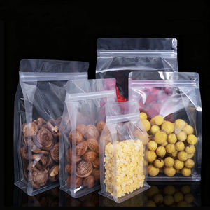 PEAK品牌食品级透明防潮200微米厚平底磨砂自封袋可重复封口 - Product Image 2