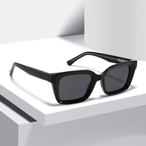 2025 moda último lujo TR marco gafas de sol de alta calidad gafas de sol de moda mujeres marco cuadrado gafas de sol de acetato - Product Image 5