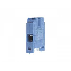 Bloc de bornes unipolaire Siemens 16 mm 800 V pour rail DIN, connexion industrielle par vis - Product Image 1
