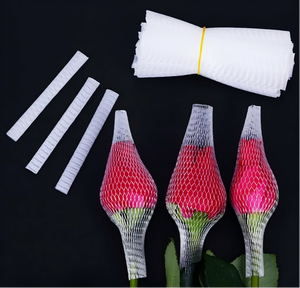 Malla Protectora para Capullos de Rosa Crystal Pack, Red para Envolver y Empacar Capullos de Rosa, Ideal para Floristería/Ramos/Decoración Floral - Product Image 1