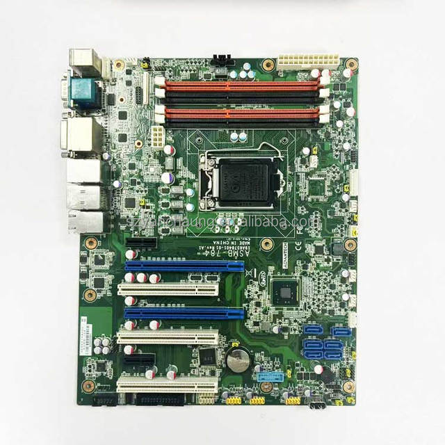 Advantech ASMB-784G2 ASMB-784G4 Used Industrial Motherboard CPU Board Desktop DDR3 Memory AMD 785G Chipset LGA 1151 Socket Fully