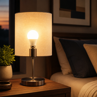 Bombilla LED SMD con Base B22, Sin Parpadeo, AC100~240V, No Regulable, Blanca, de Plástico, A60, Residencial, 10W