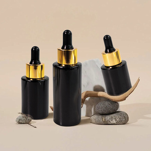 <span class=keywords><strong>5ml</strong></span> 10ml 15ml Chai thủy tinh màu đen với nắp vàng và đục tinh dầu chai dầu thủy tinh nhỏ giọt chai với nắp ống nhỏ giọt - Product Image 1