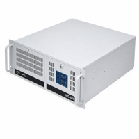 Boîtier d'ordinateur industriel en rack 4U, châssis de serveur 19 pouces, boîtier métallique, châssis OEM IPC