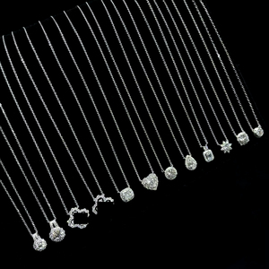 Collar de tenis de acero inoxidable, juegos de cadena y aretes de acero inoxidable, plata pura .999, collar de joyería de oro de 24k, estilo Dubái - Product Image 1