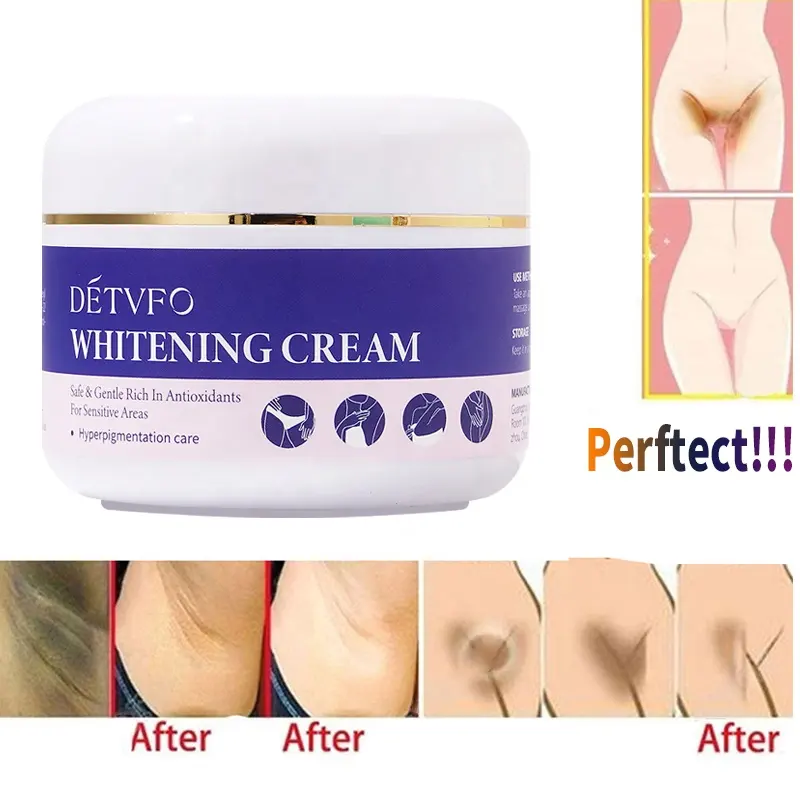 Inner thigh lightening bleaching lotion wholesale private parts skin underarm whitening cream