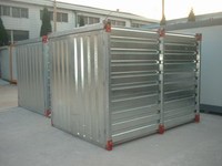 Conteneur de stockage en acier, simple à bas prix, fabriqué en chine, maison préfabriquées
