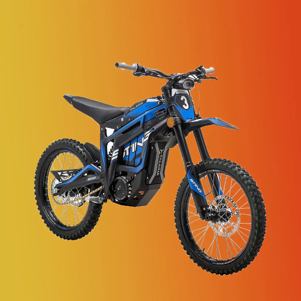Penjualan terlaris sepeda motor Trail silet elektrik Talaria Sting R Mx4 60v 45Ah 8000W cocok untuk penggemar bersepeda kotoran