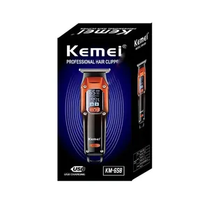 Máquina Cortapelos Eléctrica Recargable KM-658 para Hombre, Afeitadora para Uso Doméstico y Hotelero, Venta al Por Mayor - Product Image 6