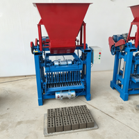 Machine manuelle de fabrication de briques creuses avec une structure simple pour les petits fabricants de briques