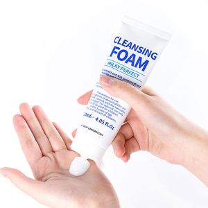 Espuma Limpiadora Facial Milky Perfect de W.SKIN LABORATORY, 120 ml, Desmaquillante, Hidratante, Espuma para el Cuidado de la Piel - Product Image 3