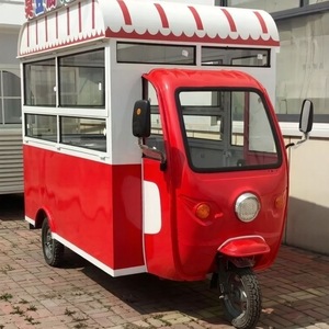 Tricycle électrique motorisé à prix abordable, <span class=keywords><strong>voiture</strong></span> de restauration, cuisine mobile, <span class=keywords><strong>remorque</strong></span> alimentaire de loisirs - Product Image 4