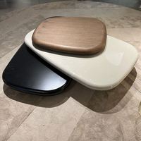 Ensemble de tables basses rotatives SANQI pour salon, table basse en bois de haute qualité, design luxueux et moderne