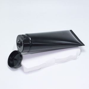 หลอดบีบครีมล้างหน้า/โลชั่นสีดำ ขนาด 10-100 มล. สำหรับเครื่องสำอาง - Product Image 5