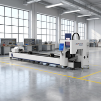 Machine de découpe laser à fibre CNC automatique 5 axes pour pièces automobiles, tubes carrés et rectangulaires en acier inoxydable, haute performance IA