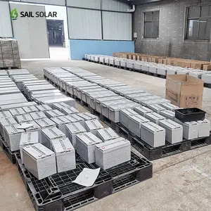 Solar Gel Baterai Siklus Dalam 12V 50Ah 100Ah 120Ah 150Ah 180Ah 200Ah 220Ah 250Ah