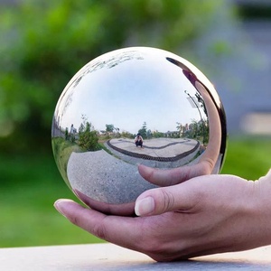 Esferas huecas de metal de <span class=keywords><strong>100mm</strong></span> Ss304 /316 Bolas huecas de acero inoxidable a la venta - Product Image 5