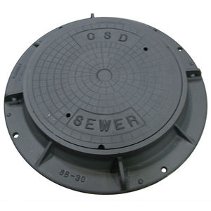 Tapas de Alcantarilla de <span class=keywords><strong>Hierro</strong></span> Dúctil EN124 D400 para Construcción Urbana, Carreteras, Aceras y Áreas <span class=keywords><strong>Industriales</strong></span> - Product Image 2
