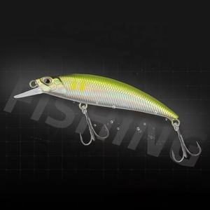 Leurre de pêche à la truite, au bar et au saumon, en ABS, pour la pêche en eau salée, <span class=keywords><strong>80</strong></span> mm 12 g, 70 mm 10 g, coulant, 80S 70S HJM01 - Product Image 5