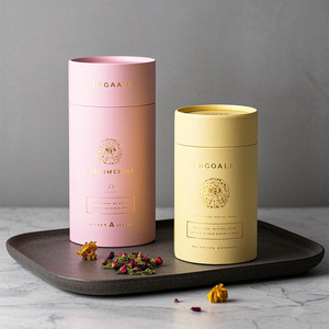 Có thể tái chế trà bao bì cho hạt cà phê bột các tông ống giấy tùy chỉnh sang trọng hộp giấy bao bì cấp thực phẩm container - Product Image 1