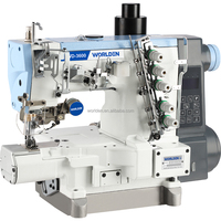 BR-600-01CB/UT boîte Automatique À Entraînement Direct À Grande Vitesse Petit Cylindre Lit Interlock Machine À Coudre