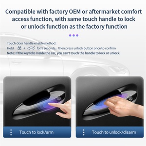 Kit de clé intelligente EASYGUARD PKE pour GLA W246 W156 GLB W246 GLC X253 C253 GLE W166 avec bouton de démarrage à pression OEM et accès confortable - Product Image 5