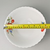 Décalcomanie en céramique de taille personnalisée de haute qualité Accepter logo personnalisé Ensemble de bols en céramique