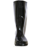 Nouvelles bottes de pluie longues pour hommes 2026, imperméables, antidérapantes, en PVC noir, pour l'hiver et l'été