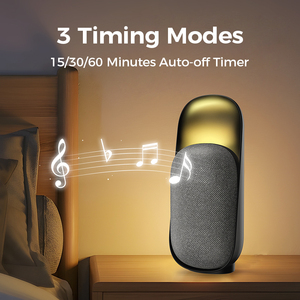 Bluetooth White Noise Speaker LED Night <b>Light</b> <b>Sleep</b> Aid Sound Machine Wireless Desktop Lamp for Home Office - Product Image 1